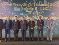 Wakil Ketua BPK Memaparkan Opertionalization Of Big Data Analytics Dalam 7TH Meeting Of Intosai WGBD