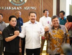 Jaksa Agung dan Menteri BUMN Sampaikan Perkembangan Perkara Dugaan Korupsi Dana Pensiun di Kementerian BUMN