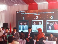 Paslon Robinsar-Fajar Nomor Urut 1, Paslon Helldy-Alawi Nomor Urut 2 dan Paslon Isro-Uyun Nomor Urut 3