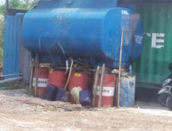 Bahan Bakar Alat – Alat Berat Kegiatan PT.KAN Diduga Disuplai Oknum APH Polda Banten