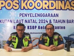 Sambut NATARU 2024 dan 2025 ,KSOP Banten Bersama Stakeholder Buka Pos Terpadu