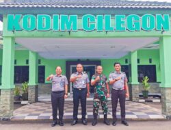 Kunjungan Kerja Kalapas Kelas IIA Cilegon ke Kodim 0623/Cilegon dan BNN Kota Cilegon