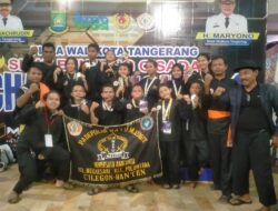 PPS Bandrong Watu Masigit IPSI Ancab Pulomerak Kota Cilegon Raih 14 Medali Di Turnamen Cisadane Championship