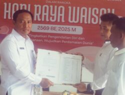 11 Warga Binaan Lapas Cilegon Terima Remisi Khusus Waisak 2025