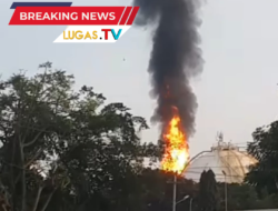 Terminal LPG Tanjung Sekong Mengeluarkan ASAP Tebal dan Api Warga Sekitar Dilanda Ketakutan