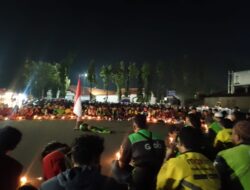 Mahasiswa dan Komunitas Ojek online Gelar Doa Bersama dan Tabur Bunga Untuk Almarhum Affan Kurniawan