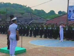 Character Building SMKN 4 Cilegon Dibuka Langsung Mayor Laut (P) Bambang Sudarisma Paspotmar Lanal