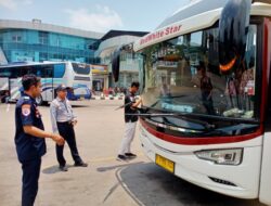 BPTD Kelas II BantenRampcheck Kendaraan Bus dalam Rangka Persiapan Menjelang Angkutan Natal dan Tahun Baru (Nataru) 2025–2026