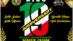 Keluarga Besar Komunitas Vespa Dalbo Independent Scooter Cilegon Gelar Tasyakuran Anniversary ke-19
