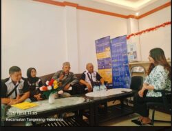 Dinilai Kurang Etis Penyambutan Dinkes Kota Tangerang Beraudiensi Dengan JTR Di Ruang Lobi