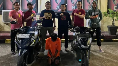 Polsek Cikande Berhasil Menemukan Lokasi Persembunyian Pelaku Curanmor.