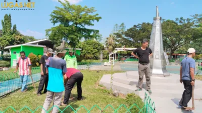 Monumen SMSI Di Cilegon Dipercantik.