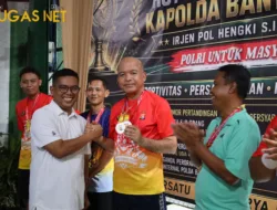 Kapolda Banten Raih Juara 2 Kejuaraan Tenis Kapolda Cup dalam Semarak Hari Bhayangkara ke-80