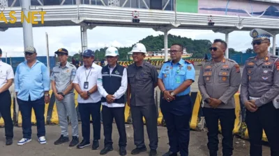 ASDP Merak Gelar Uji Coba One Gate System Arus Kendaraan Ditata Lebih Tertib dan Aman.