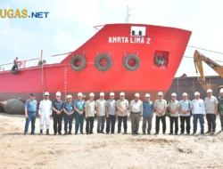 Dukung Penguatan Transportasi dan Logistik Maritim Nasional, SPOB AMRTA LIMA-2 Resmi Diluncurkan.