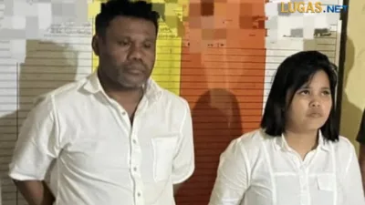Pasangan Kekasih MATEL Saat Beraksi di Asrama Polisi Mapolres Cilegon Jadi Tersangka