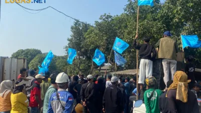 Diduga Timbulkan Dampak Negatif, HNSI Kabupaten Serang Gelar Demo Di Perusahaan Gandasari Energi.