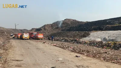 BPBD Kabupaten Tangerang Bangun Embung di TPA Jatiwaringin untuk Antisipasi Kebakaran