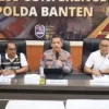 Polda Banten Amankan 89 Bal Rokok Ilegal Peredaran Rokok Tanpa Pita Cukai.