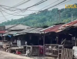 Pedagang Pasar Merak Resah, Setelah Lahan Tempat Berdagang di Klaim Milik Warga.