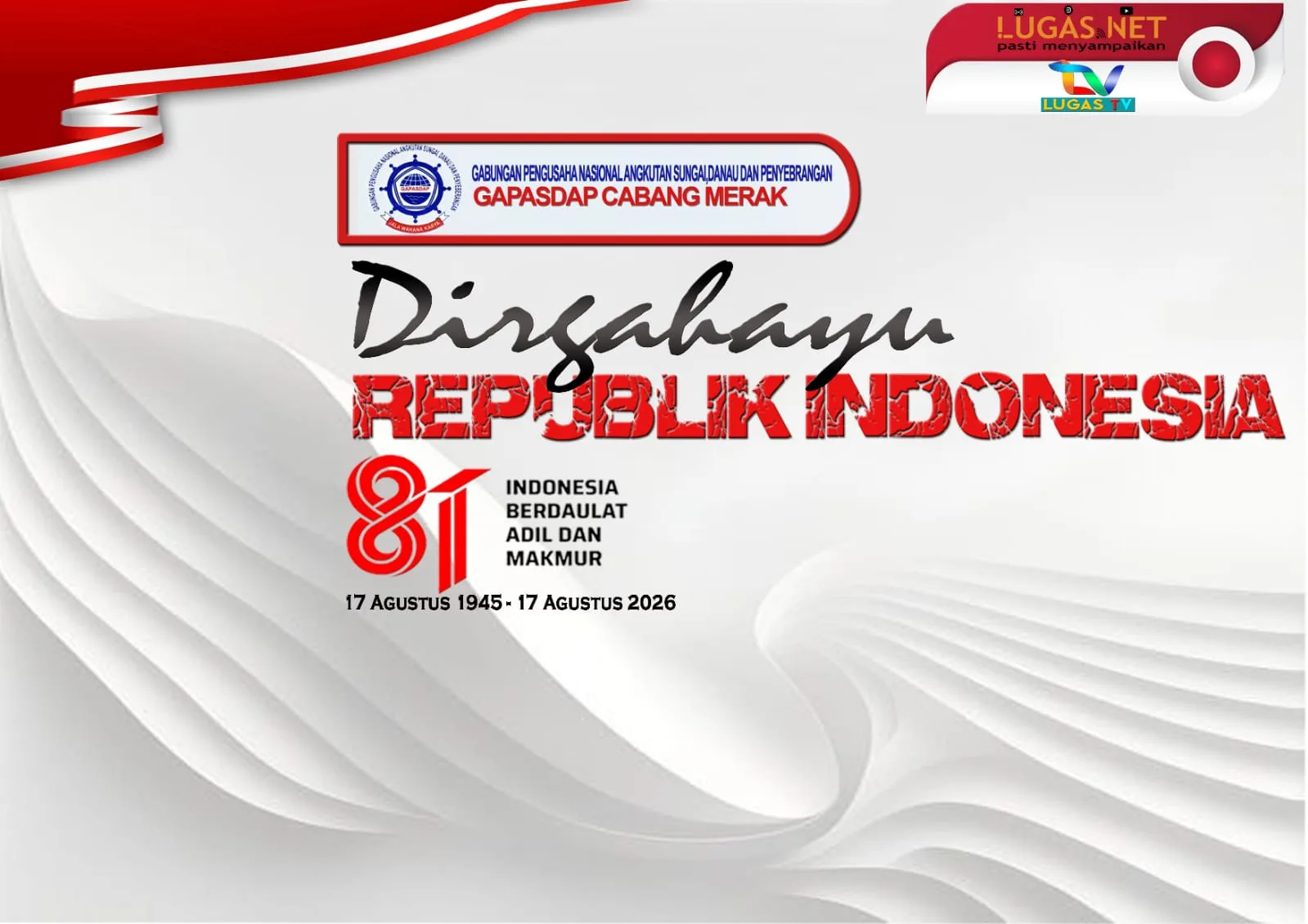 HUT RI 81 GAPASDAP MERAK