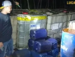 Dilokasi Tambang Yamika Desa Salira, Polisi Tangkap Dua Pelaku Penyalahgunaan Solar Subsidi.